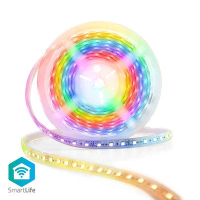 Product Ταινία LED Nedis Αδιάβροχη 24V RGB 5m και 30 LED ανά Μέτρο με Τηλεχειριστήριο base image