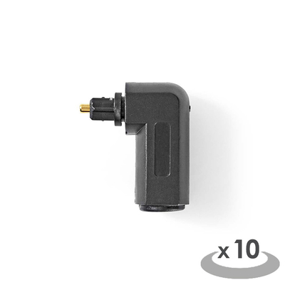 Product Αντάπτορας Οπτικής Ίνας Nedis Toslink male σε Toslink 2x female (CAGP25920BK) base image