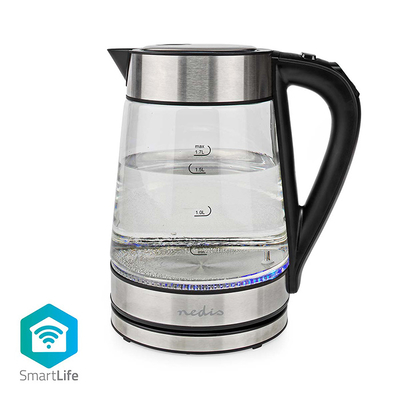 Product Βραστήρας Nedis WIFIWK10CGS SMARTLIFE 1.7L GLASS base image
