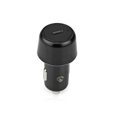 Product Φορτιστής Αυτοκινήτου Nedis CCPD30W050BK 2.0 / 3.0A PORT TYPE: 1x USB-C 30W base image