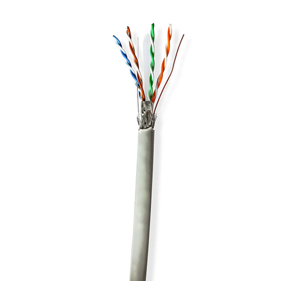 Product Καλώδιο Δικτύου Nedis CCBG8524GY100S ROLL CAT6 S/FTP 100.0m INDOOR Grey base image