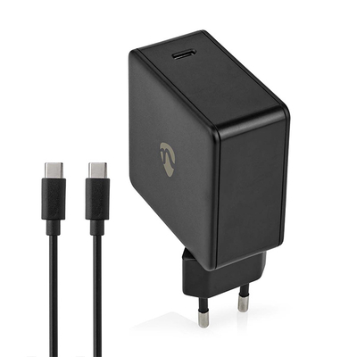 Product Φορτιστής Πρίζας Nedis WCPD65W100BK 3.0 / 3.25A 1xUSB-C 2.00m 65W base image