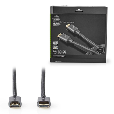 Product Καλώδιο HDMI Nedis Premium High speed with Ethernet, HDMI αρσ. - HDMI αρσ. 10.00m. base image