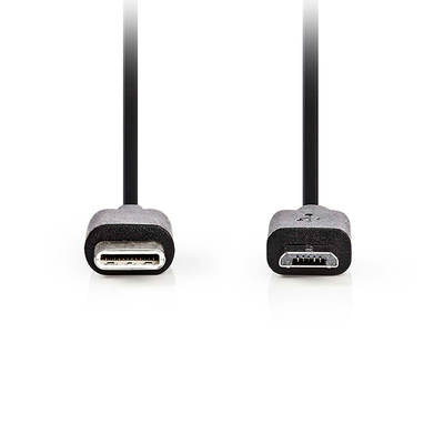 Product Καλώδιο USB Nedis High-Speed Type-C αρσ. - micro B USB αρσ., 1.00m. base image