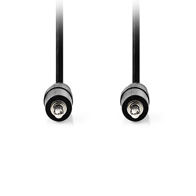 Product Καλώδιο Ήχου Nedis 3,5mm αρσ. Stereo - 3,5mm αρσ. Stereo, 0.5m Μαύρο base image