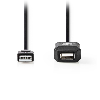 Product Καλώδιο USB Nedis προέκτασης active High-Speed A αρσ. - USB A θηλ., 20m. base image