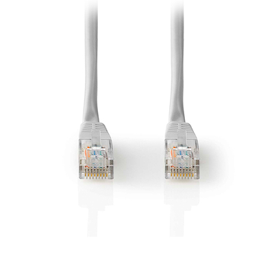 Product Καλώδιο Δικτύου Nedis CAT 5e, U/UTP, 2.00m σε γκρι χρώμα. base image