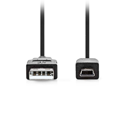 Product Καλώδιο USB Nedis High-Speed A αρσ. - Mini USB 5-pin αρσ., 3.00m. base image