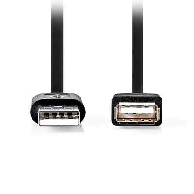 Product Καλώδιο USB Nedis High-Speed Α αρσ. - USB A θηλ., 1.00m. base image