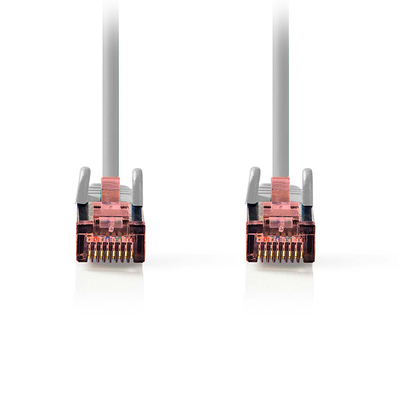 Product Καλώδιο Δικτύου Nedis CAT 6, S/FTP, 2.00m σε γκρι χρώμα. base image