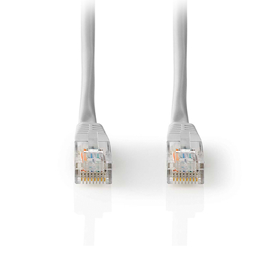 Product Καλώδιο Δικτύου Nedis CAT 5e, U/UTP, 5.00m σε γκρι χρώμα. base image