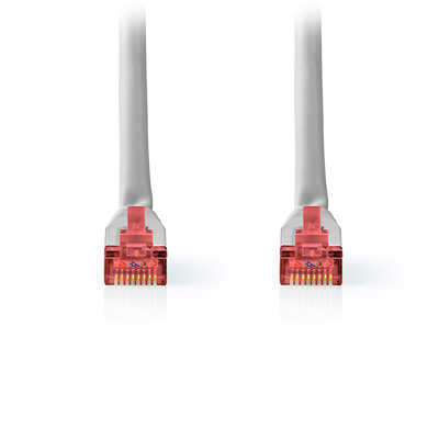 Product Καλώδιο Δικτύου Nedis CAT 6, S/FTP, 1.00m σε γκρι χρώμα. base image