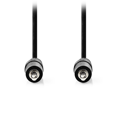 Product Καλώδιο Ήχου 3,5mm Nedis αρσ. Stereo - 3,5mm αρσ. Stereo, 1.00m σε μαύρο χρώμα. base image