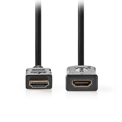 Product Καλώδιο Προέκτασης HDMI Nedis High speed with Ethernet, αρσ. - θηλ., με επίχρυσες επαφές, 2.00m. base image