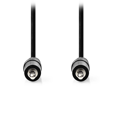 Product Καλώδιο Ήχου Nedis 3,5mm αρσ. Stereo - 3,5mm αρσ. Stereo, 1.50m σε μαύρο χρώμα. base image