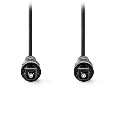 Product Καλώδιο Οπτικής Ίνας Nedis TosLink αρσ. - αρσ., 10.0m σε μαύρο χρώμα. base image