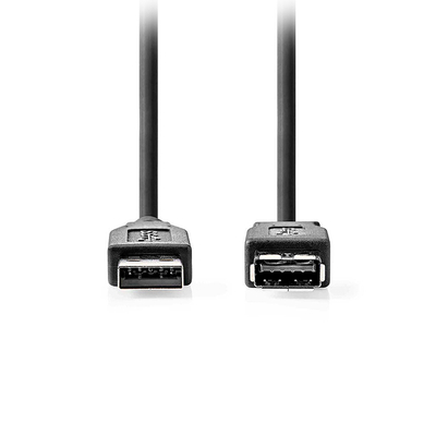 Product Καλώδιo Προέκτασης Usb 3.2 Gen 1x1 A Αρσ. - Usb A Θηλ. 2.00m, Σε Μαύρο Χρώμα base image