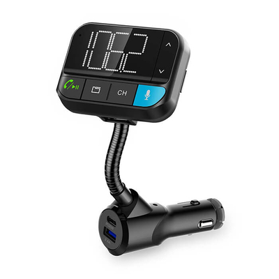 Product 3 Σε 1 Bluetooth Αναμεταδότης Fm, Hands Free Και Φορτιστής, Με Μεγάλη Οθόνη Led, Λειτουργία Φωνητικού Ελέγχου Και Bass Boost base image