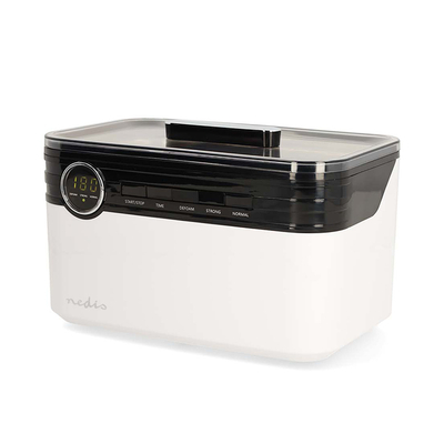 Product Ψηφιακή Συσκευή Καθαρισμού Υπερήχων 70w, Σε Λευκό Χρώμα. base image