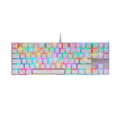 Product Πληκτρολόγιο Ενσύρματο gaming Motospeed K87S RGB (white) base image