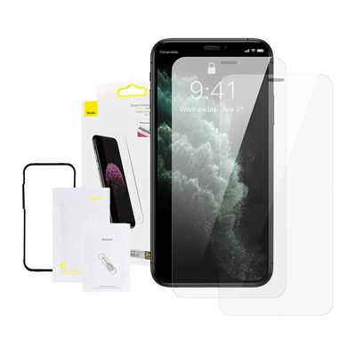 Product Προστασία Οθόνης Baseus 0.3mm Tempered Glass Film(2pcs pack) for iPhone XR/11 6.1inch base image