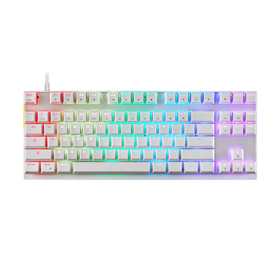 Product Πληκτρολόγιο Ενσύρματο gaming Motospeed K82 RGB (white) base image