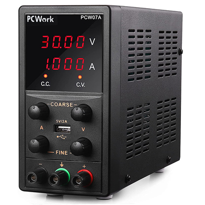 Product Τροφοδοτικό Εργαστηρίου PCWork PCW07A High-Quality 5A, 30V base image
