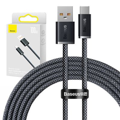 Product Καλώδιο USB to USB-C Baseus Dynamic Series, 100W, 2m (black) base image