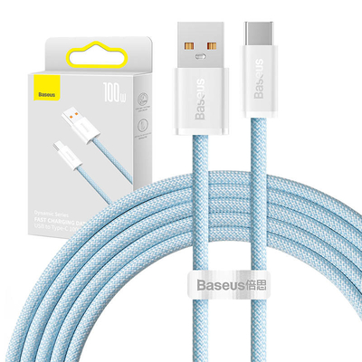 Product Καλώδιο USB to USB-C Baseus Dynamic Series, 100W, 2m (blue) base image