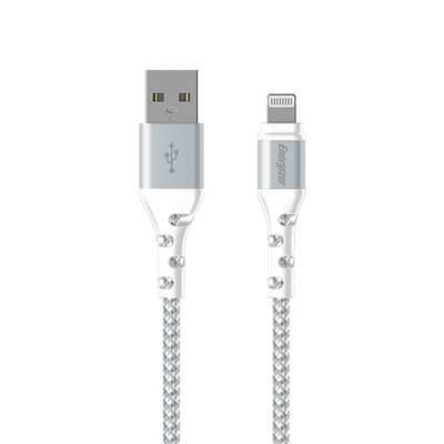 Product Καλώδιo USB Energizer Braided to Lightning White 2m (C520LKWH) base image