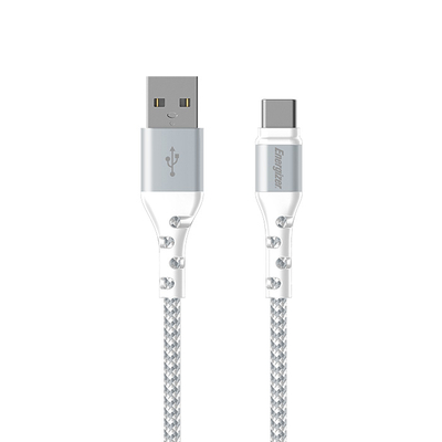 Product Καλώδιo USB Energizer Braided USB-C to USB-A White 2m (C520CKWH) base image