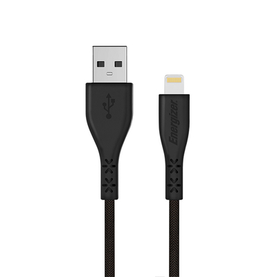 Product Καλώδιo USB Energizer to Lightning Black 1.2m (C410LGBK) base image