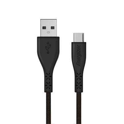 Product Καλώδιo USB Energizer Braided USB-C to USB-A Black 1.2m (C410CGBK) base image