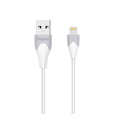 Product Καλώδιo USB Energizer to Lightning White 1.2m (C610LGWH) base image