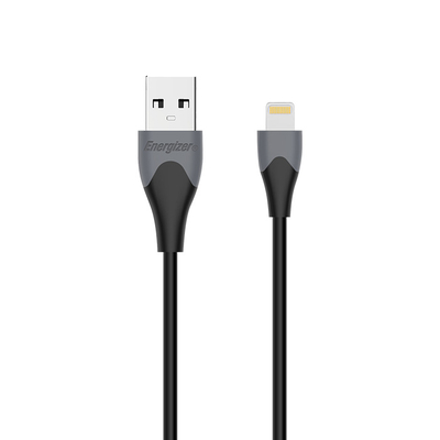 Product Καλώδιo USB Energizer Regular to Lightning Black 1.2m (C61LIGBK4) base image