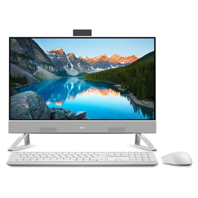 Product All In One Dell 23.8" EC24250 FHD/Core 7-150U/16GB/1TB SSD/UHD/WiFi/Win 11 Pro/Pearl White base image