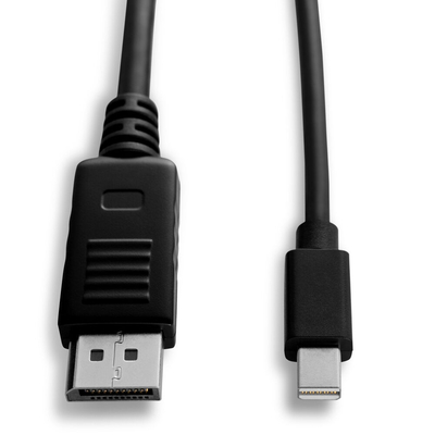 Product Καλώδιο DisplayPort Mini σε DisplayPort V7 V7MDP2DP-6FT-BLK-1E Μαύρο base image
