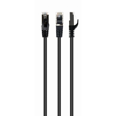 Product Καλώδιο Δικτύου Cablexpert S/Ftp Cat6a 0.5m, Lszh, Μαύρο GM-6ASFTPA-050-BLACK base image