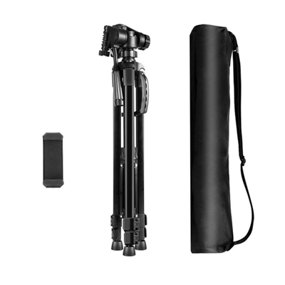 Product Τρίποδο Puluz with 3D 360° head + phone holder PU3096B base image