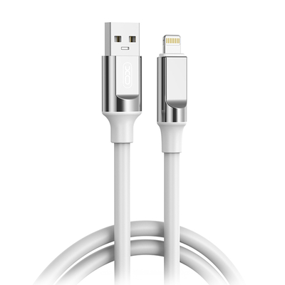Product Καλώδιο USB XO High-Speed Α αρσ. - Lightning αρσ., 1.00m Λευκό base image