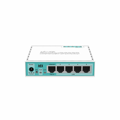 Product Router Mikrotik RB750GR3 Gigabit Ethernet base image