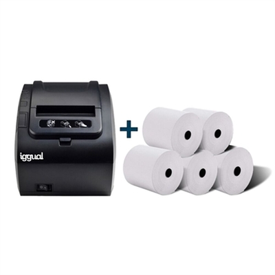 Product Θερμικός Εκτυπωτής iggual TP8002 base image