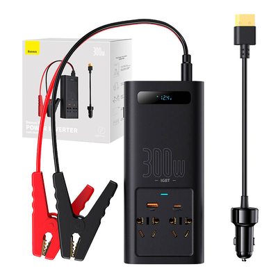 Product Power Inverter Baseus 300W (220V CN/EU) (μαύρο) base image
