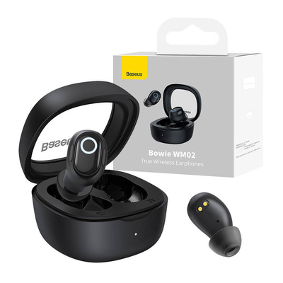 Product Bluetooth Headset Baseus Bowie WM02 TWS, 5.0 (black) base image