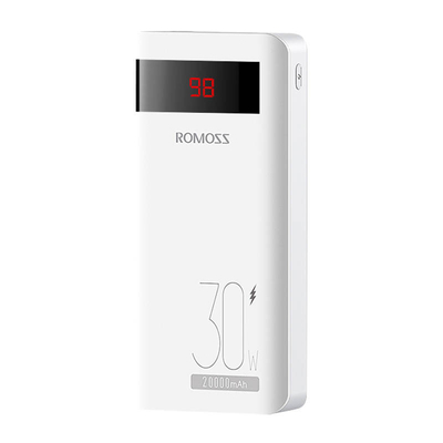 Product Powerbank Romoss Sense6PS Pro 20000mAh, 30W (white) base image