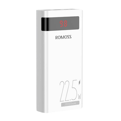 Product Powerbank Romoss SENSE8PF 30000mAh, 22.5W (white) base image
