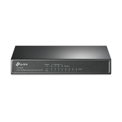 Product Network Switch Tp-Link Tl-Sf1008P, 8 Port, 10/100 Mbps, Poe base image