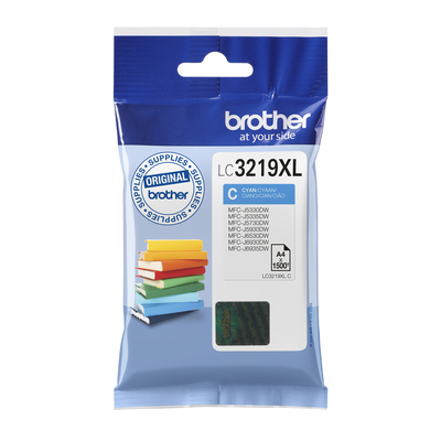 Product Μελάνι Brother LC-3219XLC Cyan base image