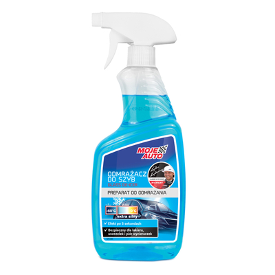 Product Αντιπαγωτικό Σπρέι Τζαμιών Moje Auto 25-011, έως -60 °C, 650ml base image