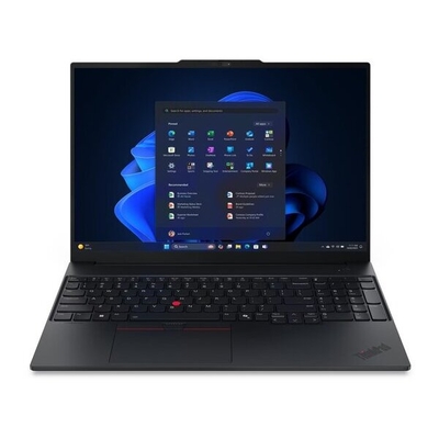 Product Laptop Lenovo 16" ThinkPad E16 G3 IPS/Ultra5-225U/16GB/512GB SSD/Intel Graphics/Win 11 Pro/Black (21SR0045GM) base image